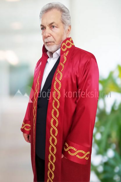 Nikah Memuru Cübbesi NKH - 1016 krep ipek cübbe